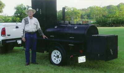 Don and the bbq pit